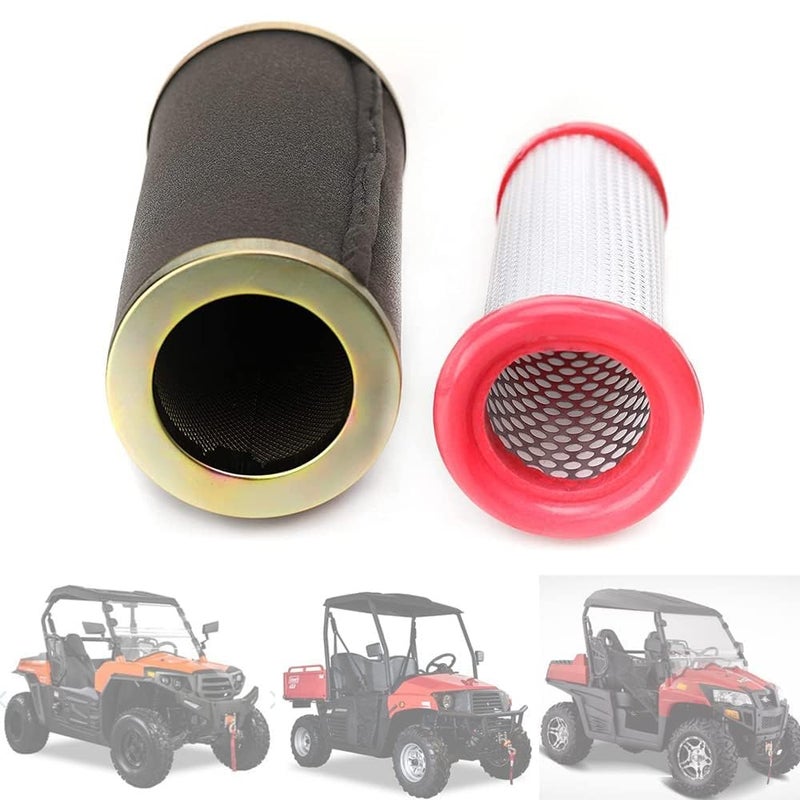Chikia Hisun UTV 400 Air Filter Compatible with Coleman Hisun UTV 250,400,450,800,strike 550,sector 1000,sector 1000 crew Massimo,UT400,Benncheï¼ˆNot for T-Boss/Buckï¼‰ - Image 1